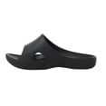 thumbnail image 2 of longantii Orthopedic Sandals for Women Non Slip Slip on Arch Support Flat Wedge Sandals Breathable Walking Shoes 2026 Beach Foam Shoes Black, 2 of 3