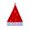 B, variant on Eolstice Christmas LED Light Up Hat with Numbers and Letters, Adjustable Flashing Santa Claus Hat, Fun Novelty Xmas Headwear for Holiday Party