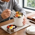thumbnail image 6 of Thermo Food Jar for Hot Food Adults 1.2L Soup Thermo Lunch Containers Wide Mouth Vacuum Insulated Stainless Steel Leakproof Bento Box with Spoon,Black, 6 of 9