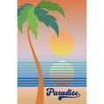 thumbnail image 3 of Wild Apple Portfolio 11x14 Black Modern Framed Museum Art Print Titled - Paradise, 3 of 5