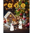 thumbnail image 2 of Set de 2 figuras de ángel navideño GoGnome Sparkling de resina de 12 cm, 2 of 7