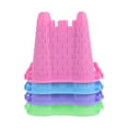thumbnail image 4 of EeaseCA 4pcs Sandcastle Molds Sand Castle Beach Bucket Toy Plastic Sand Castle Mold, 4 of 7