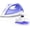 Lavender, variant on Cordless Iron for Clothes, 1500W Steam Iron Rapid Heating, Ceramic Soleplate, Auto Shut Off, Self-Clean, Anti-Calc, 3 Temperature Settings, 11.84oz Water  Ironing Clothes for , Black