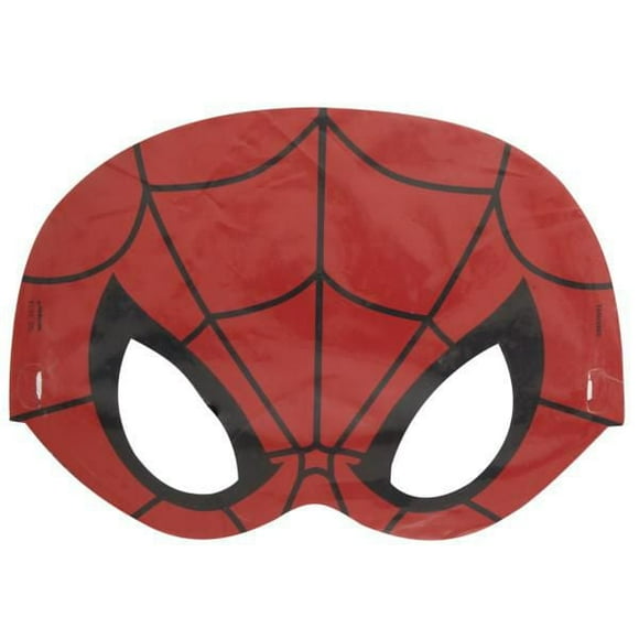Spiderman Party Masks, 8ct