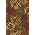 thumbnail image 1 of IMS 28680485146336 3 ft. x 5 ft. HIGH QUALITY AREA RUG-TEST PATTERN-BROWN, 1 of 1