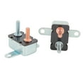thumbnail image 1 of 2Pcs Réinitialisation Automatique Disjoncteur de Surcharge en Alliage d'Aluminium Disjoncteur 12V 24V, 1 of 8