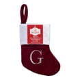 thumbnail image 4 of Bota Navideña Holiday Time con Letra G de Terciopelo Rojo 20 cm, 4 of 4