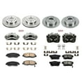 thumbnail image 2 of PowerStop Front and Rear Stock Replacement Brake Pad and Rotor Kit with Calipers Fits: HONDA Select Models KCOE1240A, 2 of 5