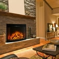 thumbnail image 5 of Moda Flame LW2028CRV-MF 28 in. Curved Ventless Heater Electric Fireplace Insert, 5 of 6