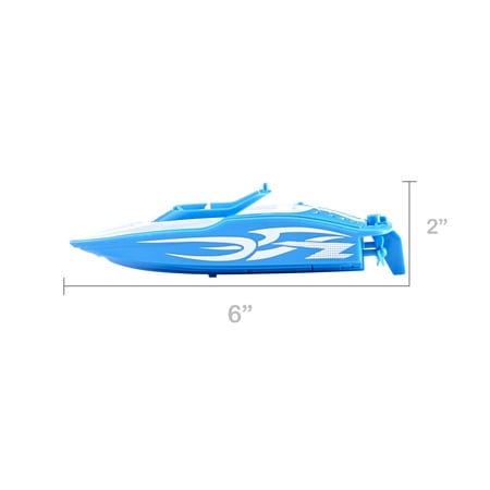 Adventure Force Radio-Controlled Mini Boat, Blue