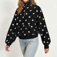 thumbnail image 5 of yillto Sweatshirt for Women Quarter Zipper Pullover Oversized Baggy Fall Casual Sweatshirts Tops, 5 of 7