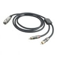 thumbnail image 4 of 3Pin Male/Female to 2RCA Plug Adapter Y Splitter Patches Cable 3Pin Male/Female to 2RCA Male Plug Stereo Cable Connectors, 4 of 9