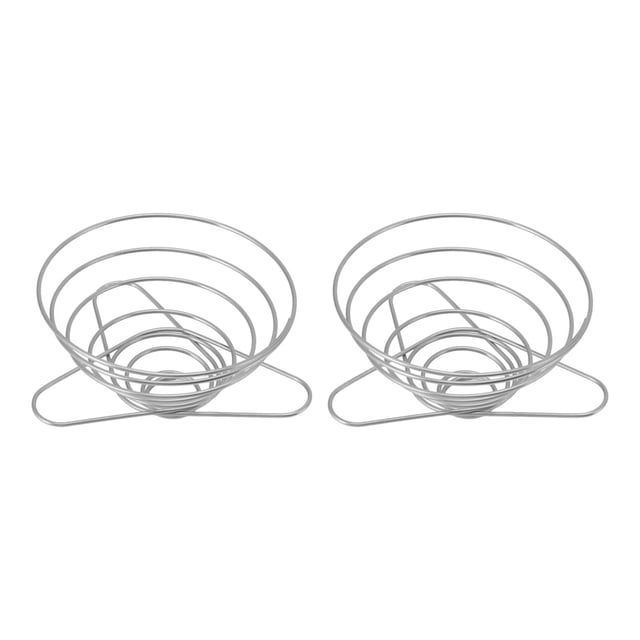 Coffee Dripping Holder, Reusable Non Slip Fixing Brackets Portable Foldable Coffee Filter Cup For Travel M 115x110x75mm/4.5x4.3x3.0in