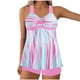 thumbnail image 1 of Trajes de Baño de Bikini de Mujer Grande Impresión Dividida Traje de Baño Falda de Dos Piezas, Bikini de Playa Sexy para el Verano, 1 of 9