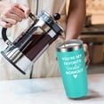 thumbnail image 5 of Gifts for Couples Newlywed Wife Mrs Girlfriend, You''re My Favorite Cardio Workout Travel Tumbler for Valentine''s Day Birthday Engagement Wedding Anniversary, 20 oz Stainless Steel Tumbler, Mint, 5 of 6