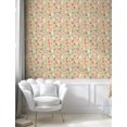 thumbnail image 5 of Ambesonne Abstract Peel & Stick Wallpaper for Home, Pastel Terrazzo Shapes, 13"x72", Pale Mustard and Multicolor, 5 of 6