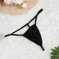 thumbnail image 3 of iHPH7 Thongs for Women, G String Thongs for Women, Lace Underwear for Women, Black One Size, 3 of 7