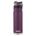 thumbnail image 2 of Coleman Autoseal FreeFlow Stainless Steel Insulated Water Bottle, 24oz, 2 of 2