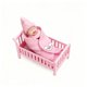 thumbnail image 3 of Hogar y jardín, Adornos colgantes, Mini muñeca de silicona de 3 pulgadas - Muñeca renacida de silicona realista, accesorio para cochecito o asiento de coche, juguete para bebés para niños y niñas, Un, 3 of 8