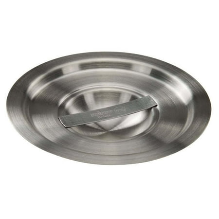 - Winco BAMN-2C, 5-3/4-Inch 2-Quart Stainless Steel Bain Marie Pot Cover, NSF