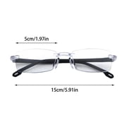 Smart Auto Focus Reading Glasses with Blue Light for Men and Women Adjustable Near Far