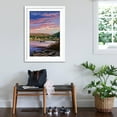 thumbnail image 3 of Art.com Torch Lake, Michigan - Lake Scene at Dusk Art Print by Lantern Press, White Frame Wall Art, 32" x 44", 3 of 5