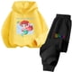 thumbnail image 4 of Conjunto de sudadera con capucha de La Sirenita de Disney para niñas de 3 a 14 años, sudadera informal de calle kawaii, traje de camión para niños, 4 of 5