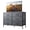 Dark Gray, variant on GALAXHERO 6-Drawer Fabric Dresser, 50-Inch TV Stand Wide Chest of Drawers for Bedroom, Closet, Living Room, Black