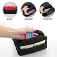 thumbnail image 5 of Geometry Dash Big Capacity Pencil Case, Aesthetic Pen Pouch Storage Bag Supplies Organizer, Cute Pencil Bag with Multiple Compartments Pen Cases, 5 of 8