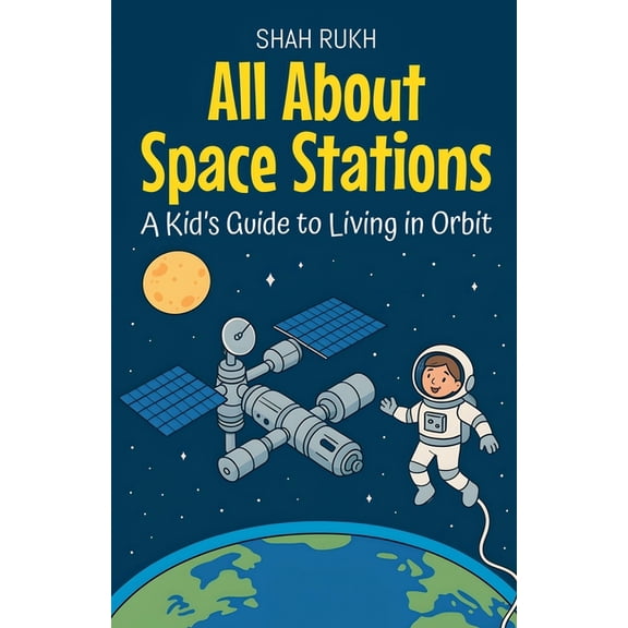 Learning Books for Kids All About Space Stations: A Kid's Guide to Living in Orbit, Book 23, (Paperback)