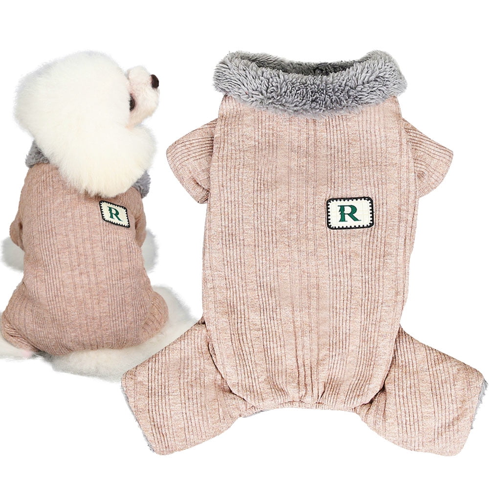 Aosijia Winter Pet Dog Sweater Clothes Super Warm Puppy Jacket Thicker