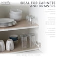 thumbnail image 5 of Simplify 30 Square feet Smooth Surface 20 in. x 212.60 ft. Shelf Liner, Taupe, 5 of 10