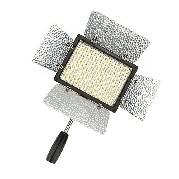 Lámpara fotográfica YN-300 III Cámara LED Luz de Vídeo Color Ajustable 5500k Temperatura para DSLR Canon Nikon Olympus Pentax Samsung Sony con IR Funcionamiento del Teléfono Remoto YONGNUO Lámpara de fotografía