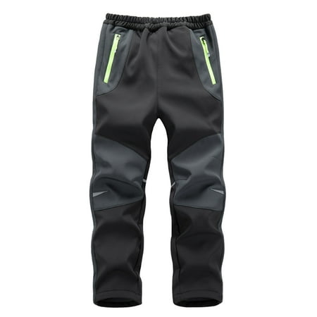 Honeeladyy Kids Snow Ski Pants Boys Girls Christmas Outdoor Waterproof Windproof Fleece Warm Hiking Snowboard Pants #Cd-Thanksgiving Gift