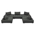 thumbnail image 2 of Saunter Tufted Fabric Fabric 5-Piece Sectional Sofa-EEI-5210, 2 of 9