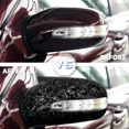 thumbnail image 3 of 1 Pair For Mercedes-Benz E,C-Class W211 W203 2001-2007 Carbon Black Side Rearview Mirror Cover Caps Shell LHD Forged Grain, 3 of 6