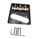 thumbnail image 4 of Juego de puente de guitarra, pieza de repuesto, diseño vintage, herramientas de luthier, fácil de instalar negro, 4 of 9