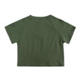 thumbnail image 2 of lnmuld Toddler Kids Boys Loose Fit Basic Short Sleeve Tee Casual Wear Size:12-24 Months, 2 of 8