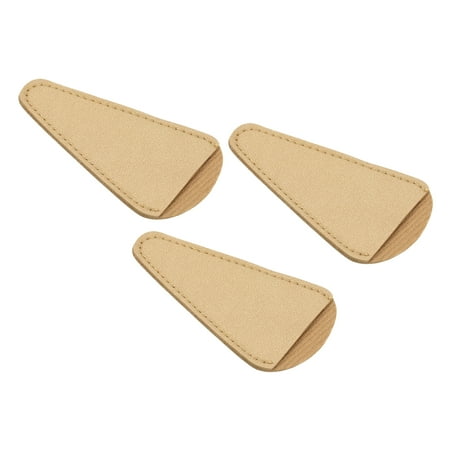 

Uxcell 4 x2.2 PU Leather Scissors Sheath Cover Protector for Eyebrow Trimming Beauty Tool Gold Tone 3 Pack