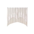 thumbnail image 1 of Half Curtain Shade With Rod Cover For Kitchen Bathroom Living Room Bedroom Windows 59.06 in x 47.24 in White Polyester, 1 of 6