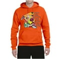 thumbnail image 3 of Colorful Pitbul | People Will Know How Large Your Soul | Dean Russo Art Animal Lover Unisex Hoodie Sweatshirt, Orange, Large, 3 of 6