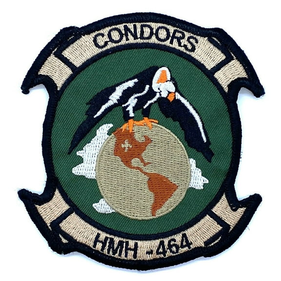 HMH-464 Condors Patch – With Hook and Loop, 4