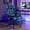 Black+Blue, variant on SAYGOGO Gaming Chair with Footrest, Headrest & Massage Lumbar Support, Reclining Ergonomic Chair, 330lb, Black Orange