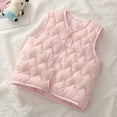 thumbnail image 2 of Kogui Baby Fall Puffer Vest Girls Puffer Vest Kids Zip Up Padded Gilet Winter Quilted Jackets Fashion Outwear 18 24 Months (Light Pink,18-24 Months), 2 of 5