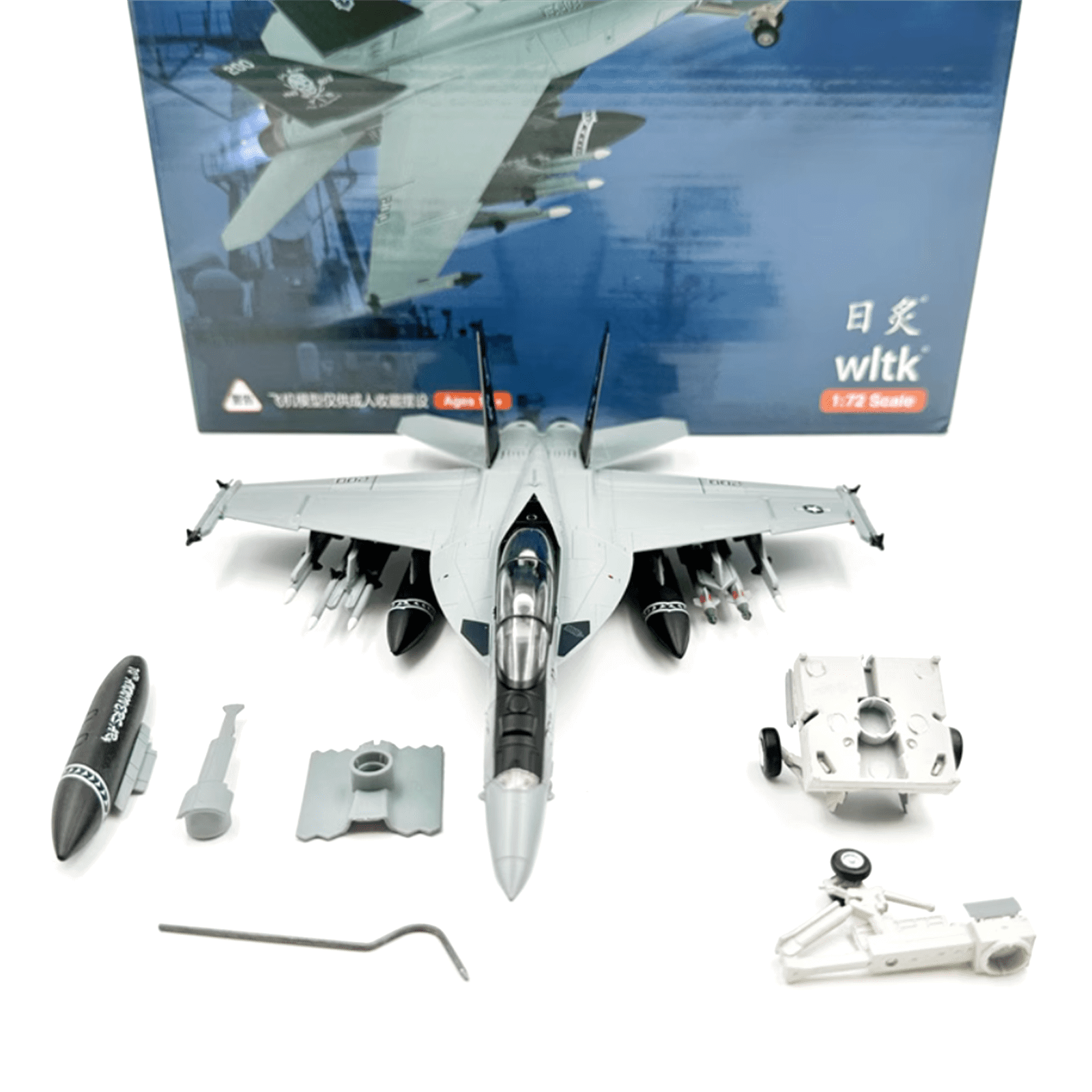 1/72 Scale American F/A-18F Super Hornet Alloy Aircraft Model High Simulation Collectible Display for Aviation Enthusiasts