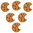thumbnail image 1 of Stickers Ironing On Patch 5PCS Cookies Embroidered Fabric Sticker Decorative Patch Ironing On Embroidered Badge 5PCS, 1 of 8