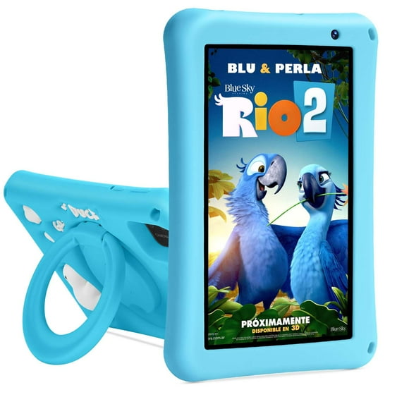 Kids Tablet 7 inch, Android 13 Tablet for Kids, 8GB+64GB, Octa-Core Tablets, 5800mAh, Pre-installed Kids Software, Parental Controls, With Drop Protection Case, WiFi Tab