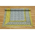 thumbnail image 5 of Casavani Handwoven Green Cotton Kitchen Area Mat Indoor Outdoor Rug Home Decor Kilim 2.6x4 feet, 5 of 5