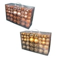 thumbnail image 1 of 100 Uds Adornos de Bolas de Navidad árbol Decorativo Inastillable Decoraciones para Fiestas Y Vacaciones+100 Piezas de Adornos para árboles de Navidad EstiloI perfecl Colgantes Bolas, 1 of 7