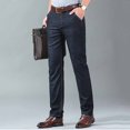 thumbnail image 6 of Mens Baggy Jeans Relaxed Fit Straight Leg Jeans Summer Denim Pants, 6 of 8
